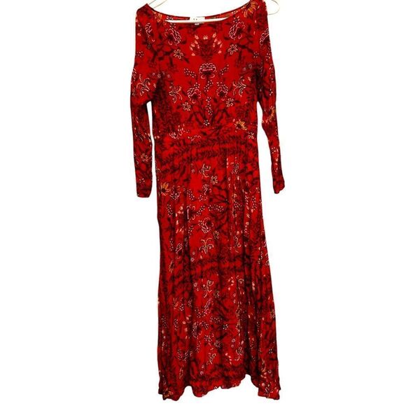 Anthropologie LAIA maxi dress laurel with pockets size small - Picture 2 of 10